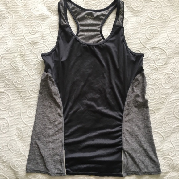 Reebok Women’s RacerBack Tank Grey M - Picture 1 of 5